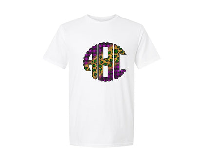 brand:Generic|color:White|glitter-mardi-gras-leopard-monogram-graphic-t-shirt