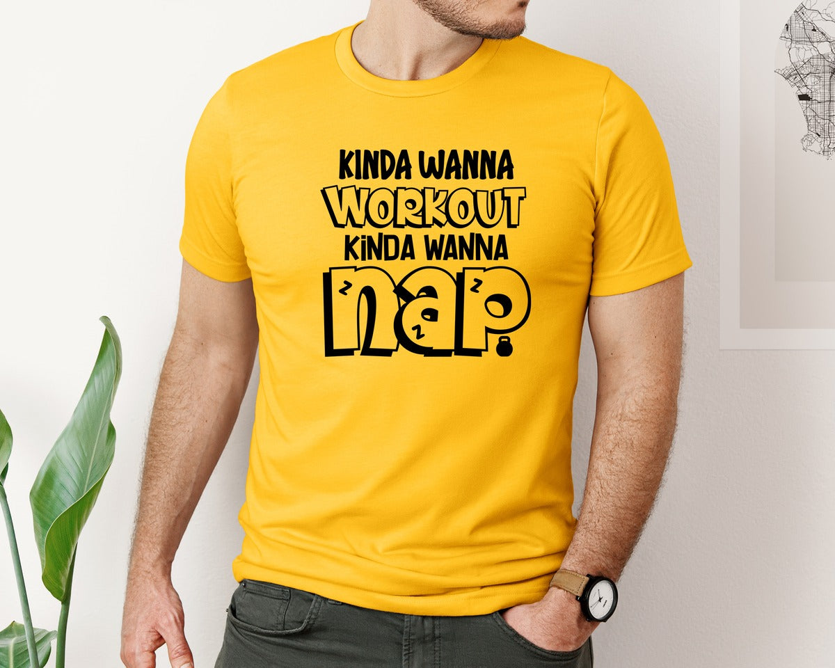brand:Bella Canvas|color:Gold|Workout Gym Tank Exercise Graphic T-Shirt