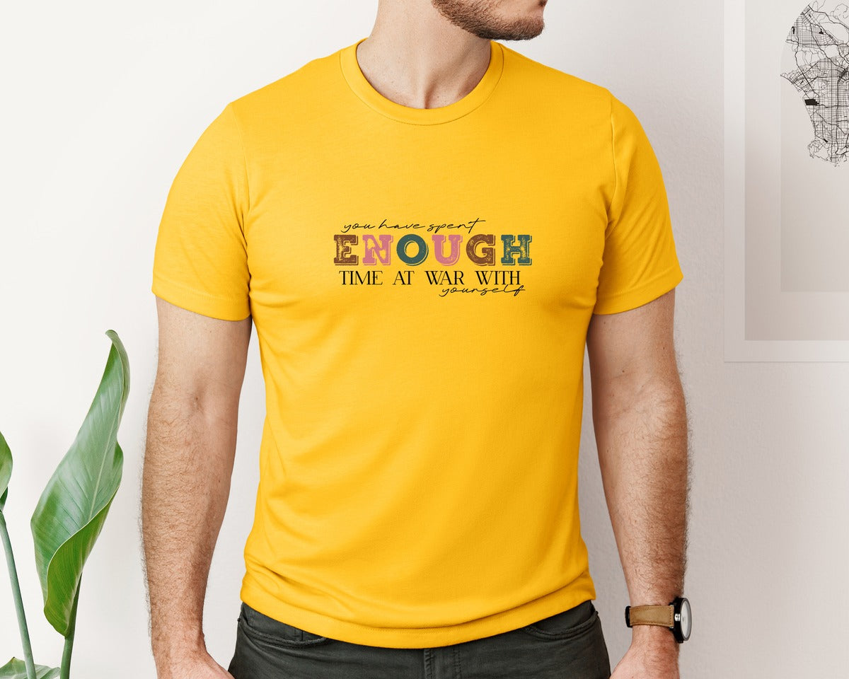 brand:Bella Canvas|color:Gold|Christian Quotes Design 6 Graphic T-Shirt