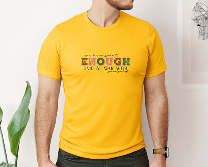 brand:Bella Canvas|color:Gold|Christian Quotes Design 6 Graphic T-Shirt