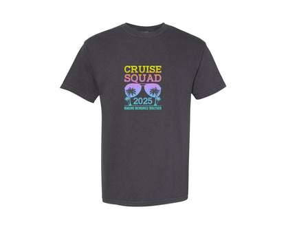 brand:Comfort Colors|color:Graphite|Cruise Themed T Shirt Designs Graphic T-Shirt