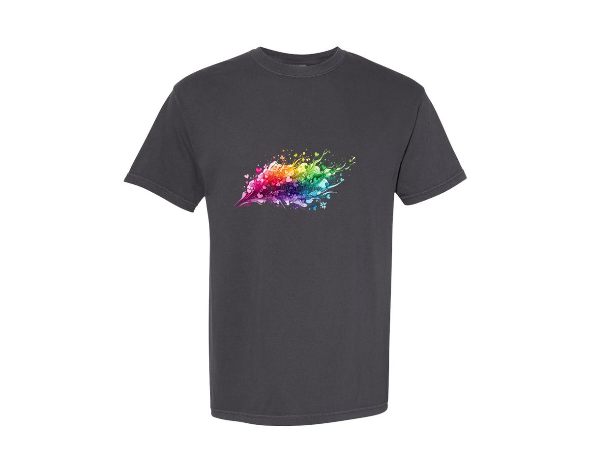 brand:Comfort Colors|color:Graphite|Be My Valentine Tshirt Design 8 Graphic T-Shirt