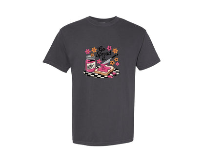 brand:Comfort Colors|color:Graphite|Gospel Christian Faith Based Graphic T-Shirt