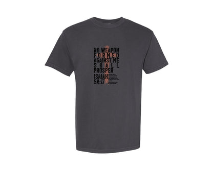 brand:Comfort Colors|color:Graphite|Christian Shirt Design For Men Graphic T-Shirt
