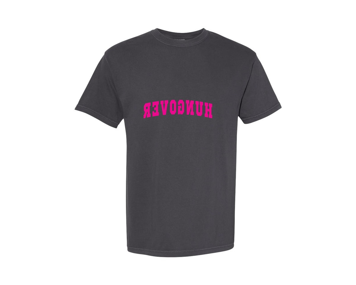 brand:Comfort Colors|color:Graphite|Hungover Funny Trucker Hat Tru Graphic T-Shirt