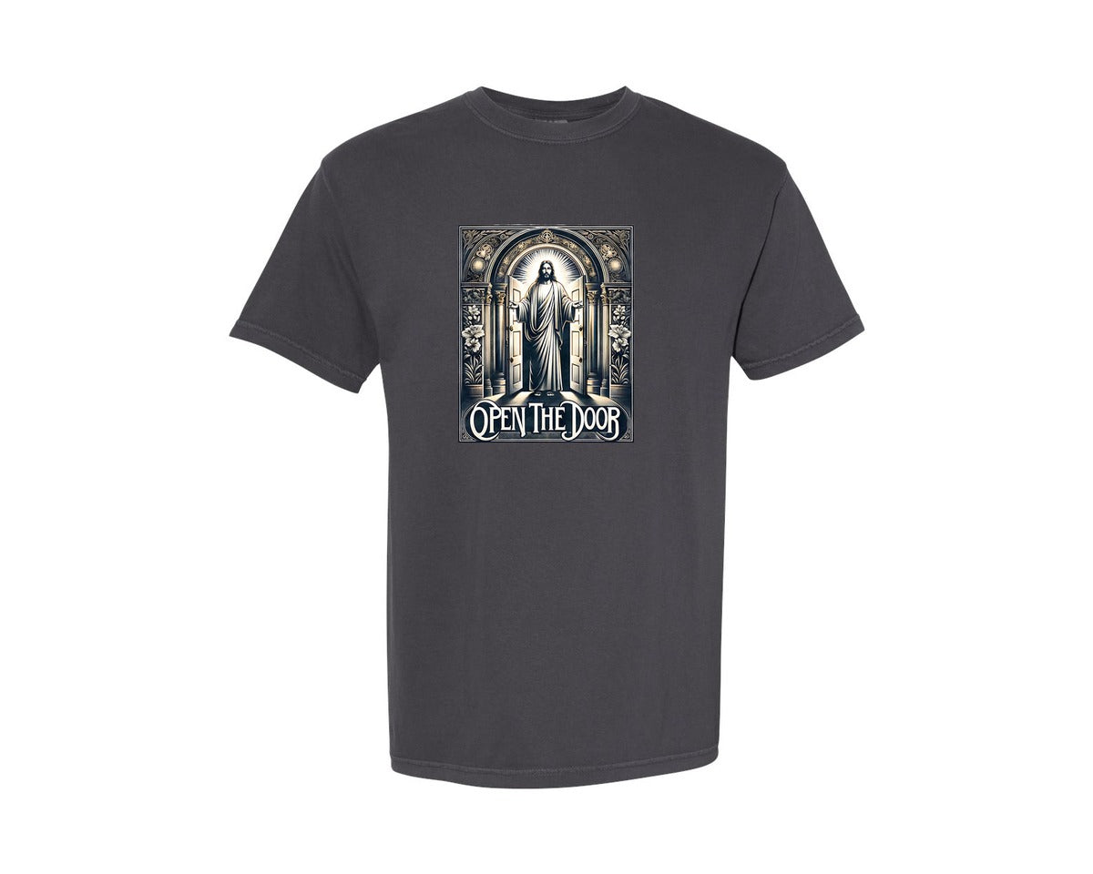 brand:Comfort Colors|color:Graphite|Jesus 240320 Graphic T-Shirt