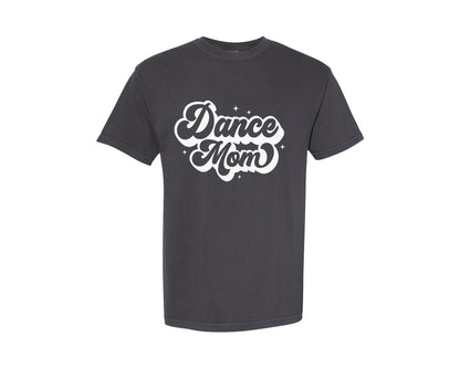brand:Comfort Colors|color:Graphite|Dance Mom Retro Dancer Mama Graphic T-Shirt