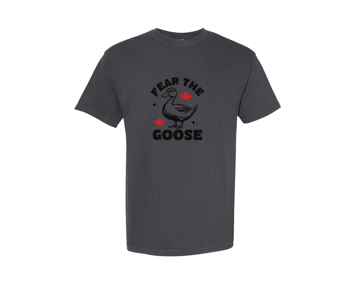 brand:Comfort Colors|color:Graphite|Elbows Up Canada Elbows Up Graphic T-Shirt