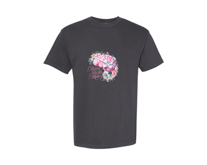 brand:Comfort Colors|color:Graphite|Coquette Mental Health Awareness Graphic T-Shirt
