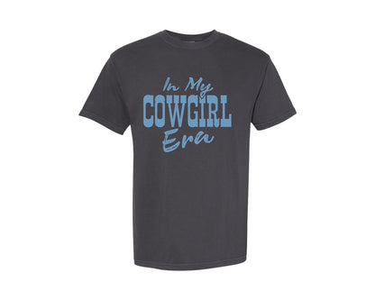 brand:Comfort Colors|color:Graphite|Western Cowgirl 7 Graphic T-Shirt