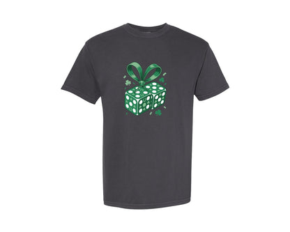 brand:Comfort Colors|color:Graphite|Roll Of Irish Luck Graphic T-Shirt
