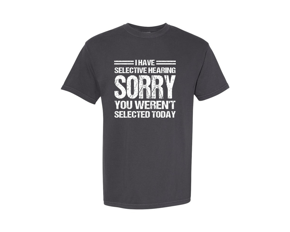 brand:Comfort Colors|color:Graphite|Funny Sarcastic Humor T Shirt Design Graphic T-Shirt
