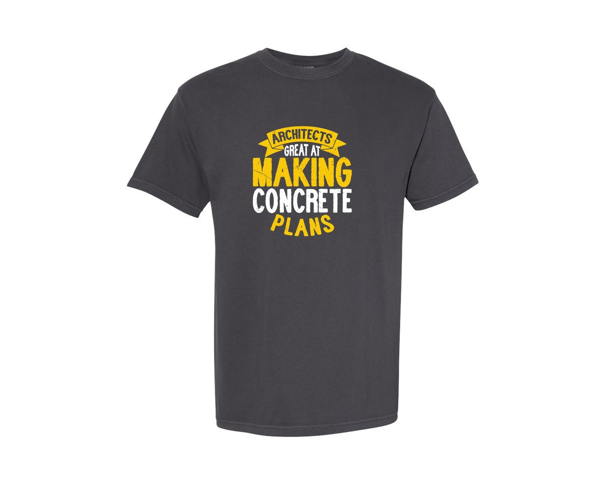 brand:Comfort Colors|color:Graphite|Architect Architecture T Shirt Design 68 Graphic T-Shirt