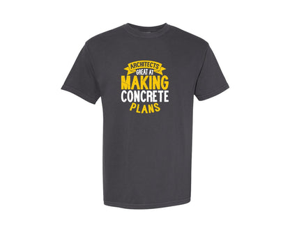 brand:Comfort Colors|color:Graphite|Architect Architecture T Shirt Design 68 Graphic T-Shirt