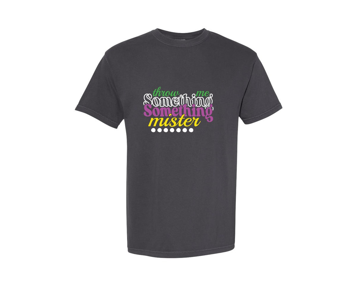 brand:Comfort Colors|color:Graphite|Mardi Gras 2 Graphic T-Shirt