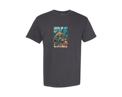 brand:Comfort Colors|color:Graphite|This Is My Sea Day Shirt Cruise Tee Graphic T-Shirt