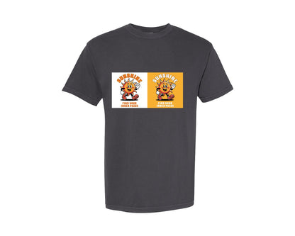 brand:Comfort Colors|color:Graphite|Sunshine Find Your Inner Peace Graphic T-Shirt