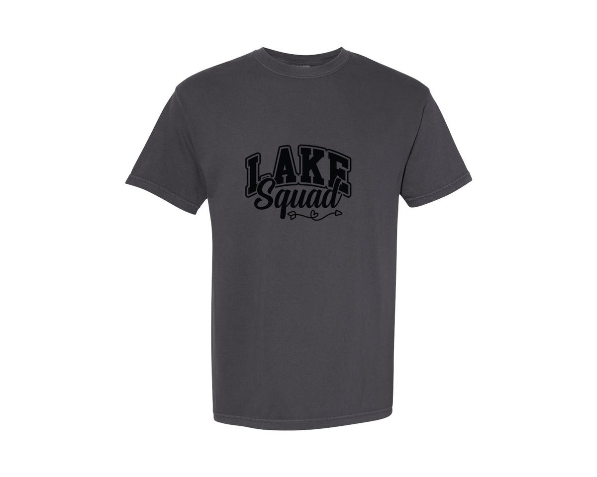 brand:Comfort Colors|color:Graphite|Lake Squad 28 Graphic T-Shirt