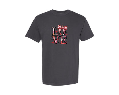 brand:Comfort Colors|color:Graphite|Valentines Day Coquette Valentines Graphic T-Shirt