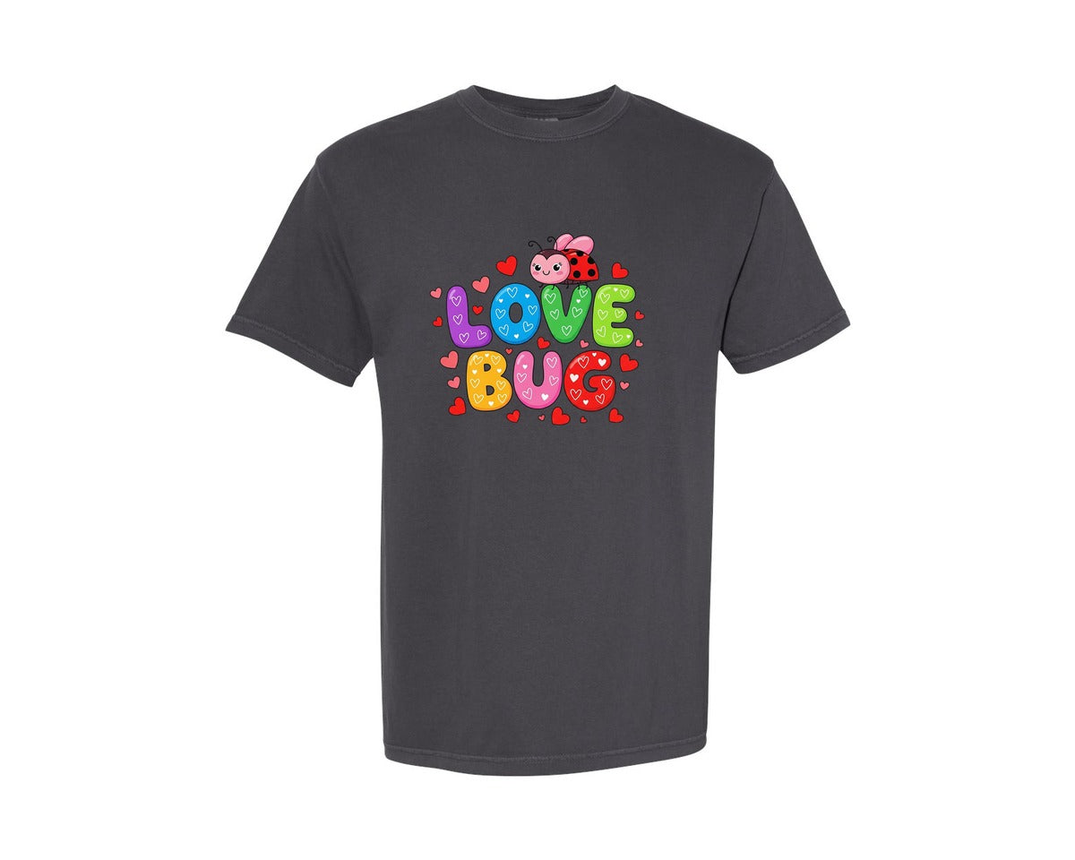 brand:Comfort Colors|color:Graphite|Valentines Day 70 Graphic T-Shirt