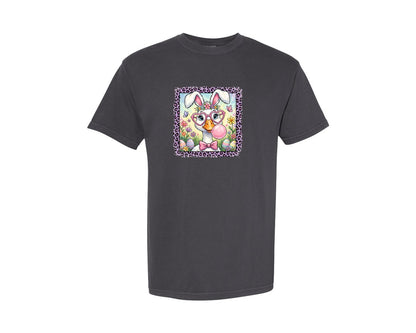 brand:Comfort Colors|color:Graphite|Cute Easter Goose 3 Graphic T-Shirt