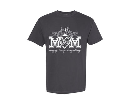 brand:Comfort Colors|color:Graphite|Mothers Day Quote Mom Saying Graphic T-Shirt