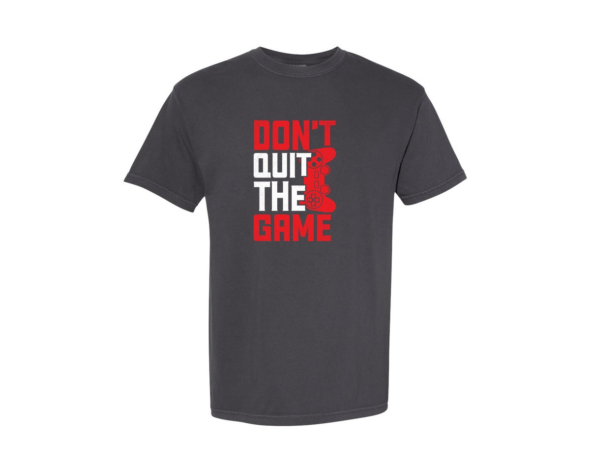 brand:Comfort Colors|color:Graphite|Gaming T Shirts Design Vector Quotes Graphic T-Shirt