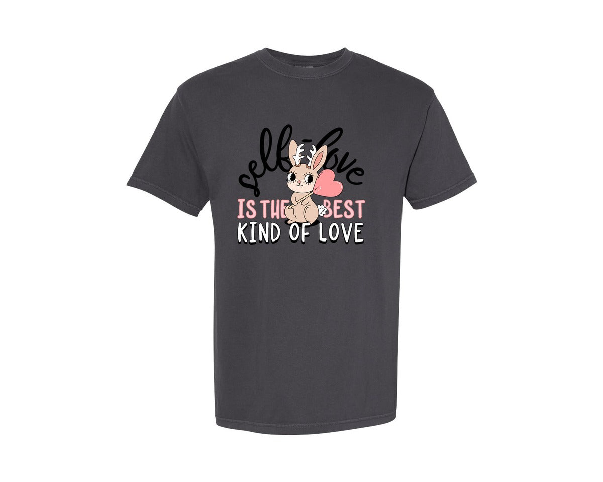 brand:Comfort Colors|color:Graphite|Self Love Design For Pr Graphic T-Shirt