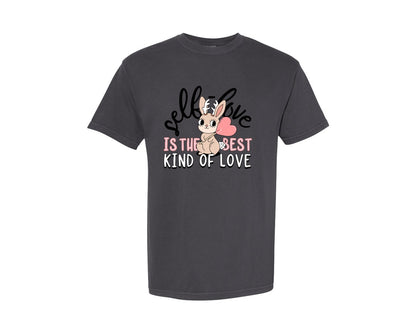 brand:Comfort Colors|color:Graphite|Self Love Design For Pr Graphic T-Shirt