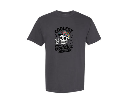 brand:Comfort Colors|color:Graphite|Coolest Toddler In The Town Shirt Graphic T-Shirt