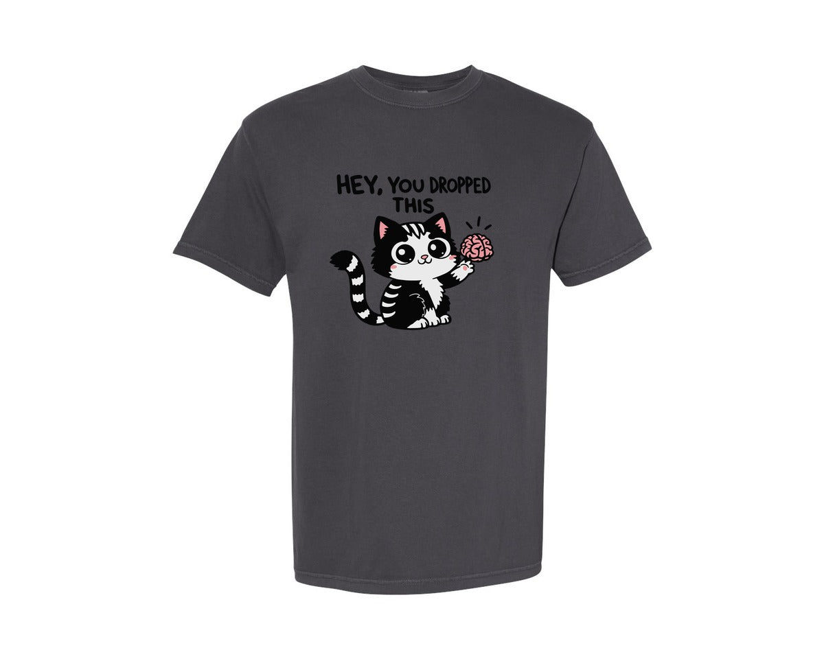 brand:Comfort Colors|color:Graphite|Funny Cat Lover Cat Mom Graphic T-Shirt