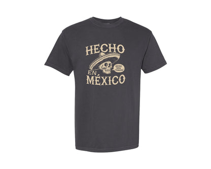 brand:Comfort Colors|color:Graphite|Hecho En Mexico Mexican Chicano Pride Graphic T-Shirt