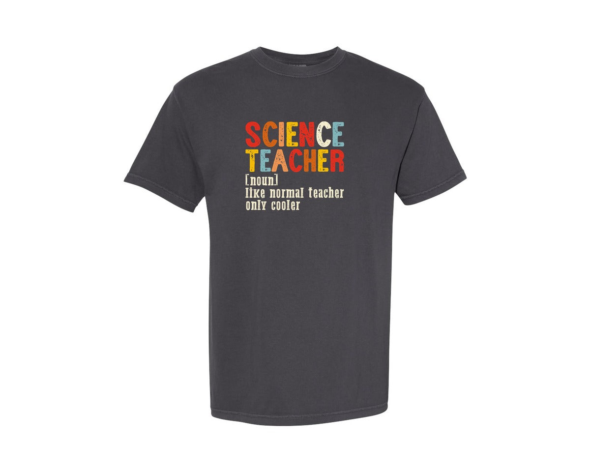 brand:Comfort Colors|color:Graphite|Funny Science Teacher T Shirt 2 Graphic T-Shirt