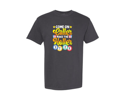 brand:Comfort Colors|color:Graphite|Casino Vintage Bingo T Shirt Design 96 Graphic T-Shirt