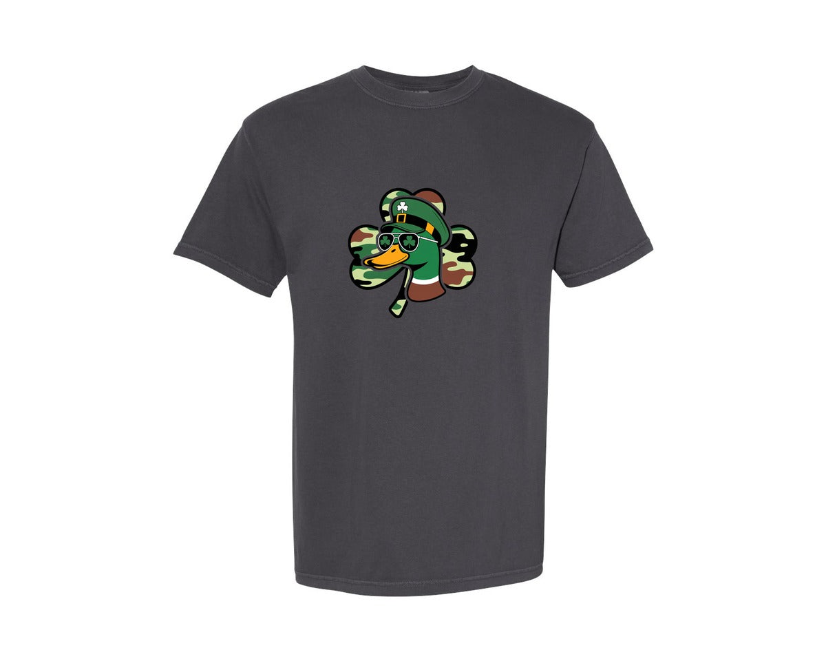 brand:Comfort Colors|color:Graphite|Lucky Goose St Patricks Day 2 Graphic T-Shirt