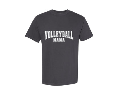 brand:Comfort Colors|color:Graphite|Volleyball Mama Sports Mom Gift Graphic T-Shirt
