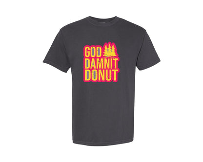 brand:Comfort Colors|color:Graphite|Goddamnit Donut Dungeon Crawler Carl Graphic T-Shirt