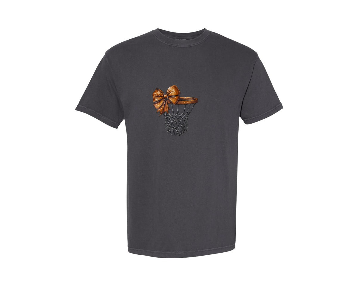 brand:Comfort Colors|color:Graphite|Basketball Basketball Game Day Mama Graphic T-Shirt