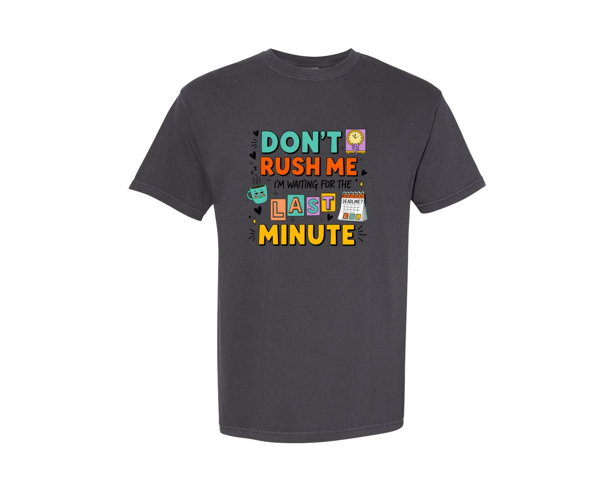 brand:Comfort Colors|color:Graphite|Trendy Sarcastic Humor Retro Funny Graphic T-Shirt