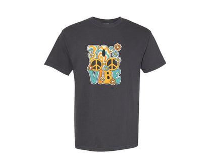 brand:Comfort Colors|color:Graphite|70S Retro Vibes 70S Retro T Shirt Design Graphic T-Shirt