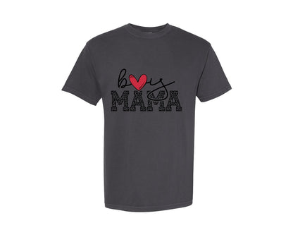 brand:Comfort Colors|color:Graphite|Boy Mama Mama Boy 2 Graphic T-Shirt