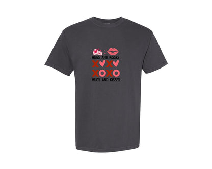 brand:Comfort Colors|color:Graphite|Happy Valentines Day 26 Graphic T-Shirt