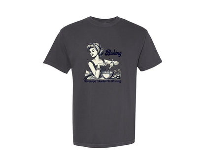 brand:Comfort Colors|color:Graphite|Trendy Vintage Graphic T-Shirt