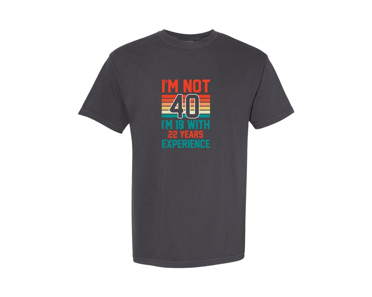 brand:Comfort Colors|color:Graphite|Funny Birthday T Shirts Vintage T Shirt Graphic T-Shirt