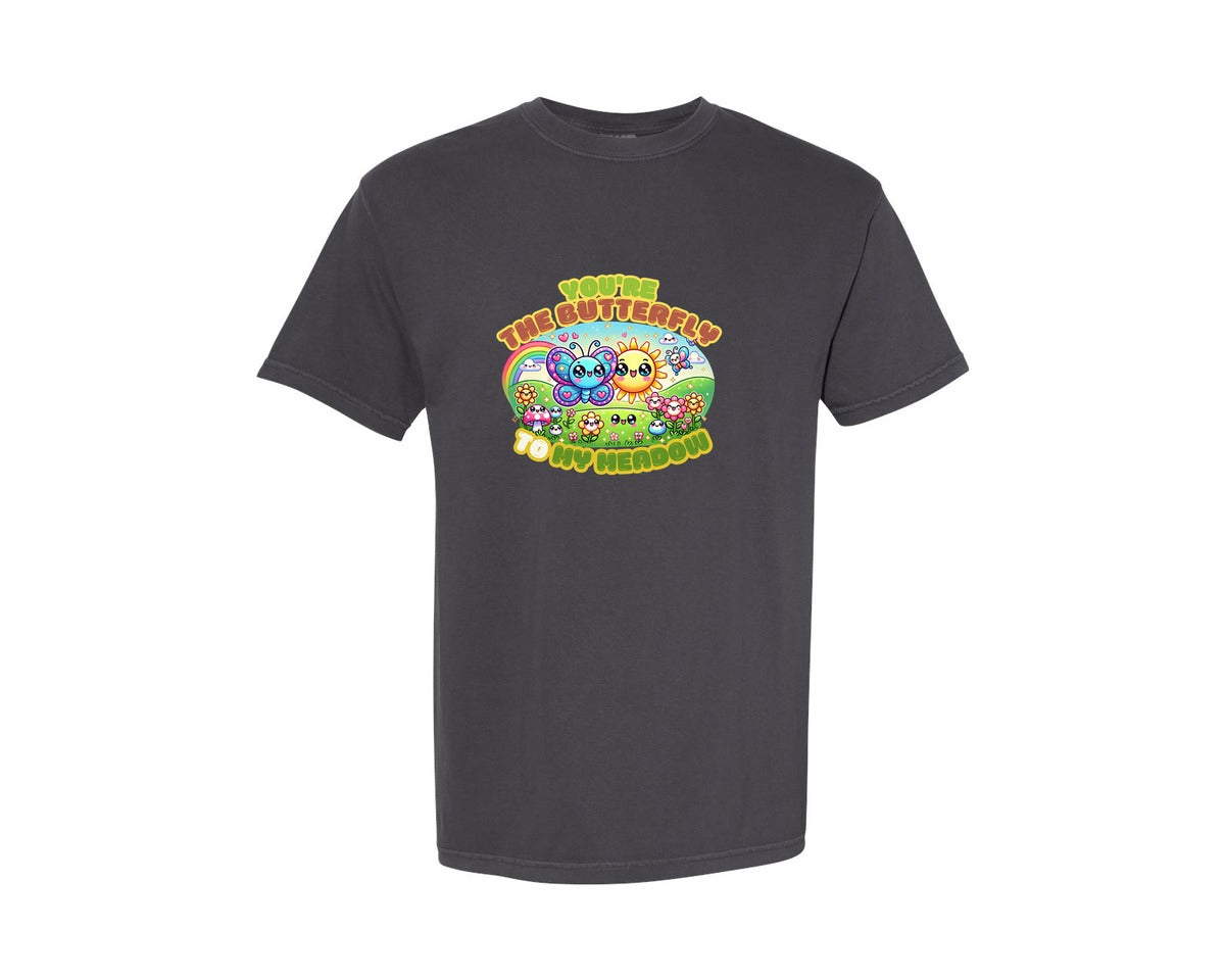 brand:Comfort Colors|color:Graphite|Animal Pun Funny Valentine Graphic T-Shirt