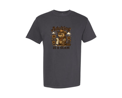 brand:Comfort Colors|color:Graphite|Snarky Sarcastic Animal Graphic T-Shirt