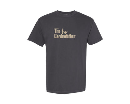 brand:Comfort Colors|color:Graphite|The Gardenfather Gardening T Shirt Graphic T-Shirt