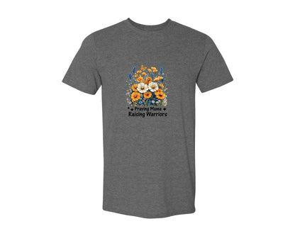 brand:Generic|color:Heather Dark Grey|Praying Mama Boho Floral Mama 2 Graphic T-Shirt