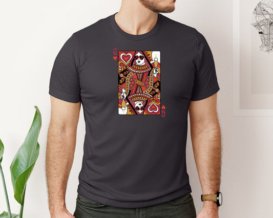Queen Of Hearts Valentine Graphic T-Shirt