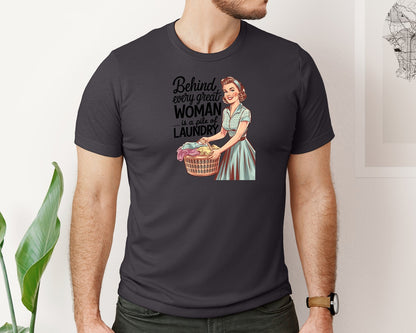 brand:Bella Canvas|color:Heather Dark Grey|Retro Sarcastic Women 4 Graphic T-Shirt